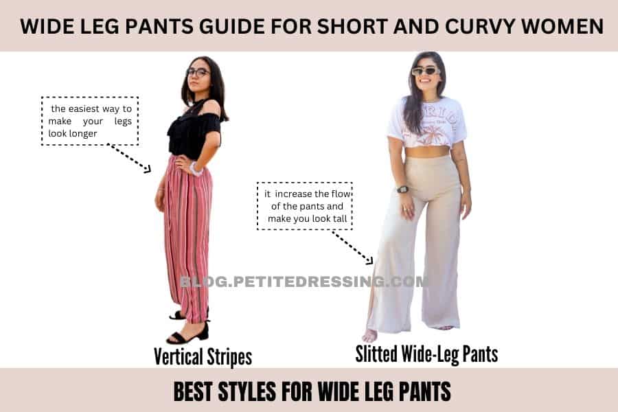 Best styles FOR WIDE LEG PANTS