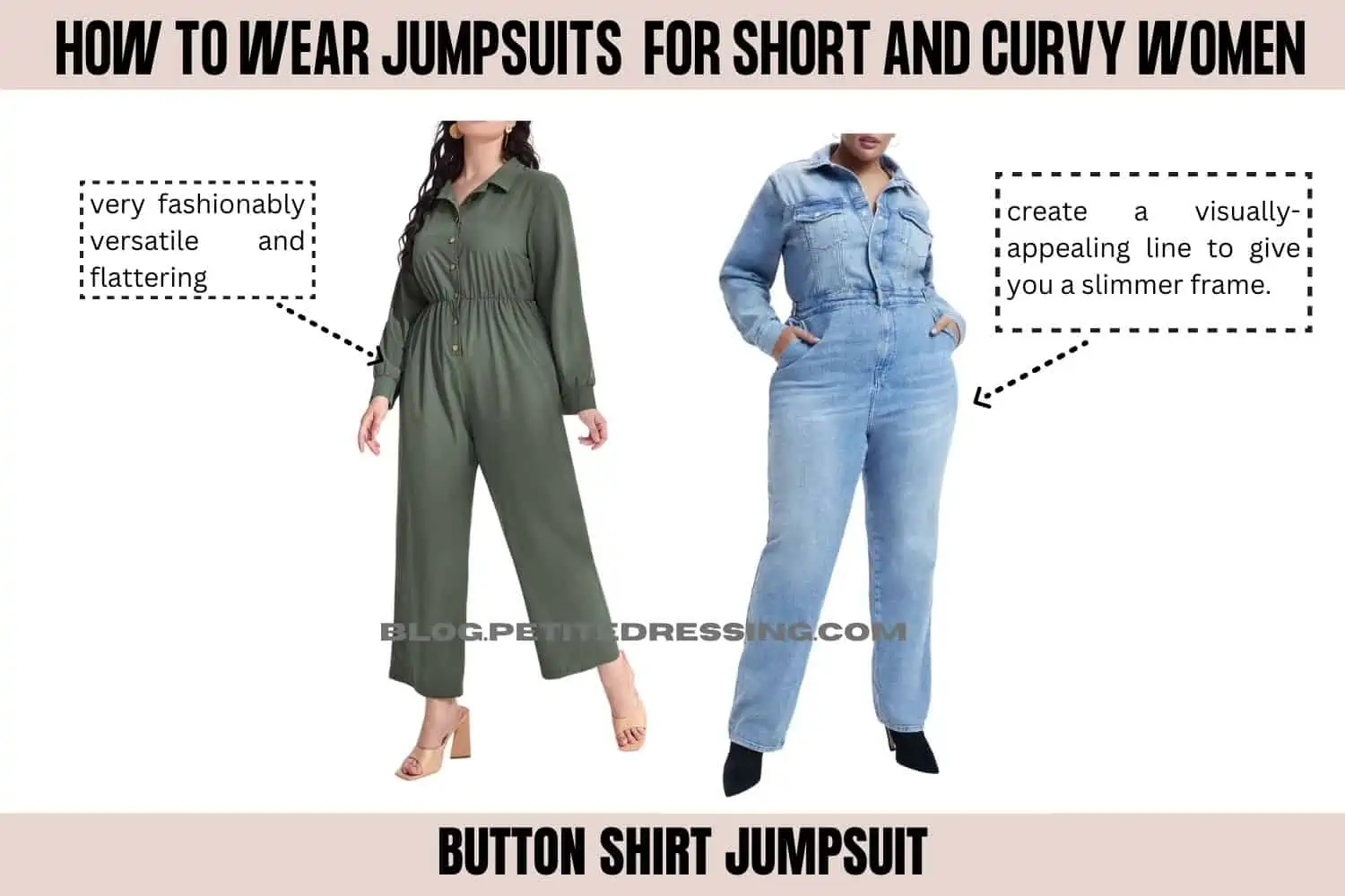 Flattering jumpsuits for store curves