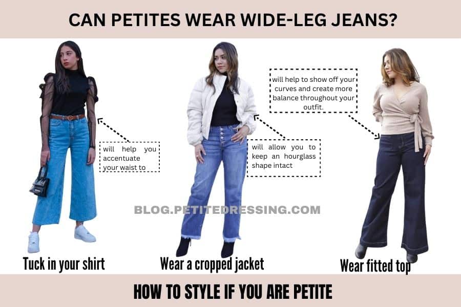 Can Petites Wear Wide-Leg Jeans-how to style