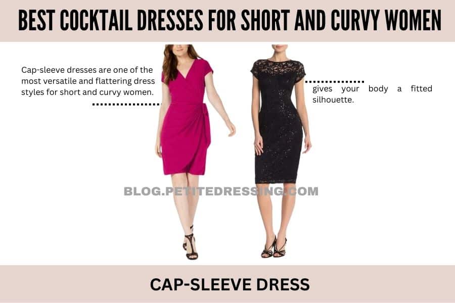 Cap-sleeve dress-1