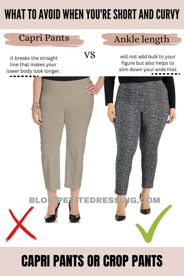 What Not to Wear if You're Short and Curvy - Petite Dressing