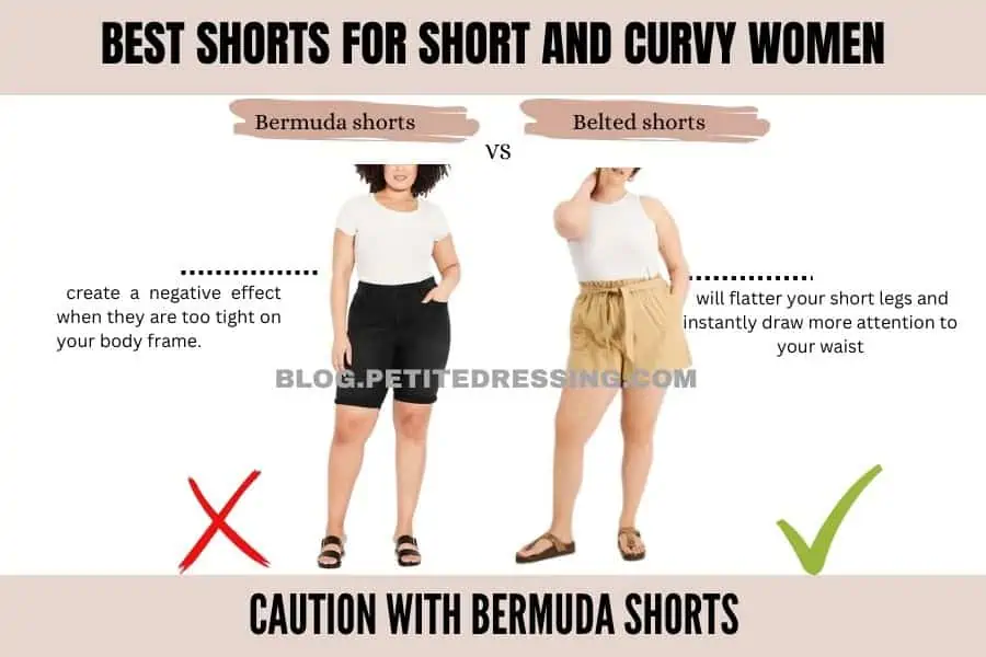 Caution with Bermuda shorts