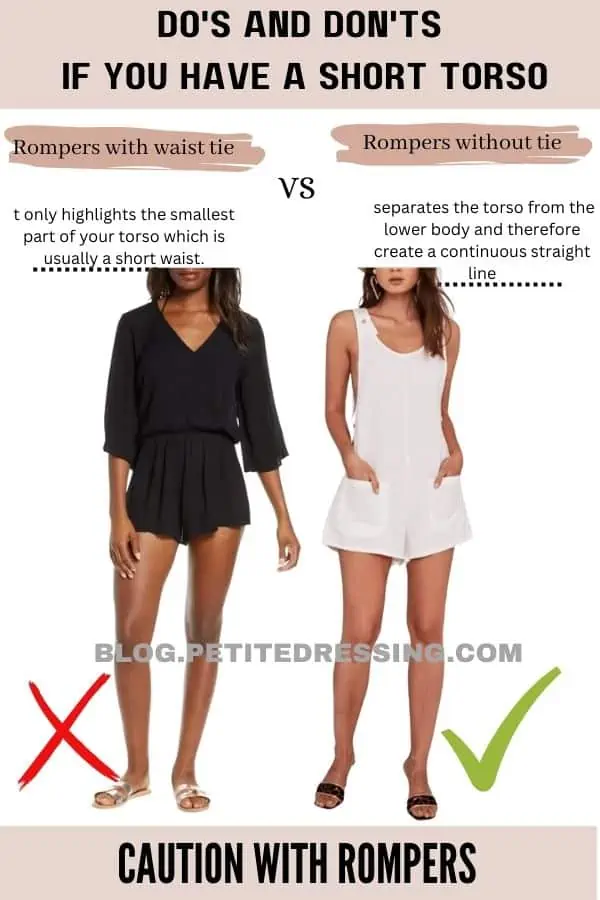 Rompers for 2025 short torso