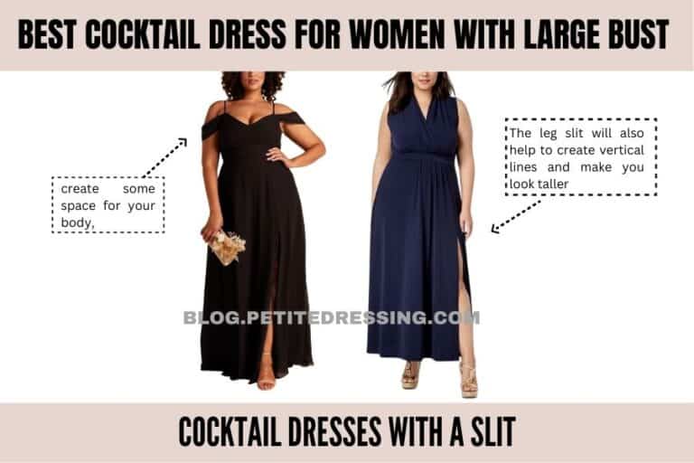 The Cocktail Dresses Guide for Women With Large Bust