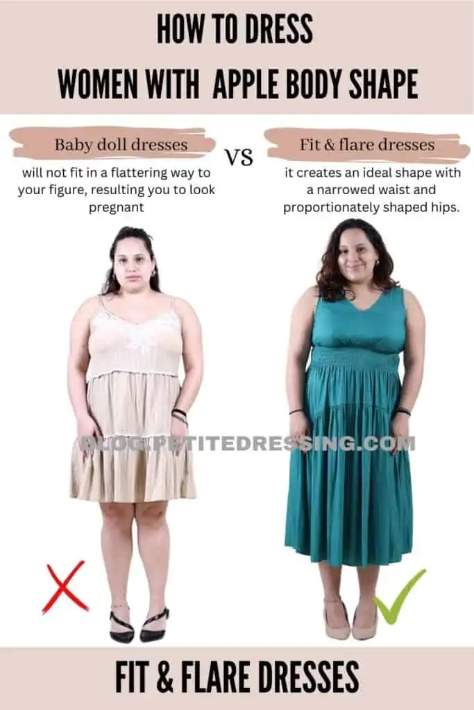 How to Dress Apple Body Shape