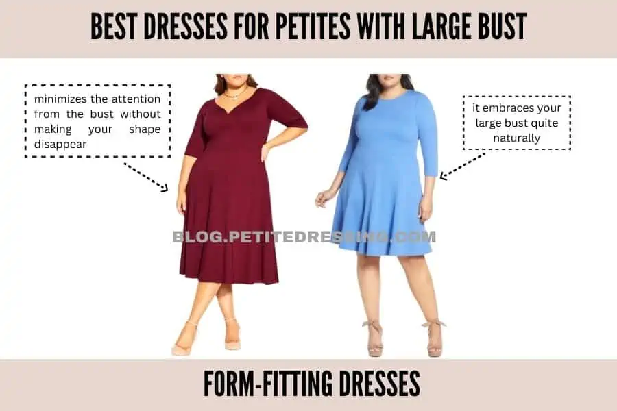 The Complete Dress Guide for Petites with a Large Bust - Petite Dressing