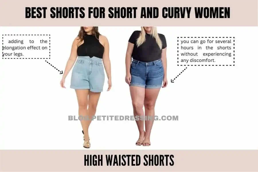 Shorts for curvy figures sale