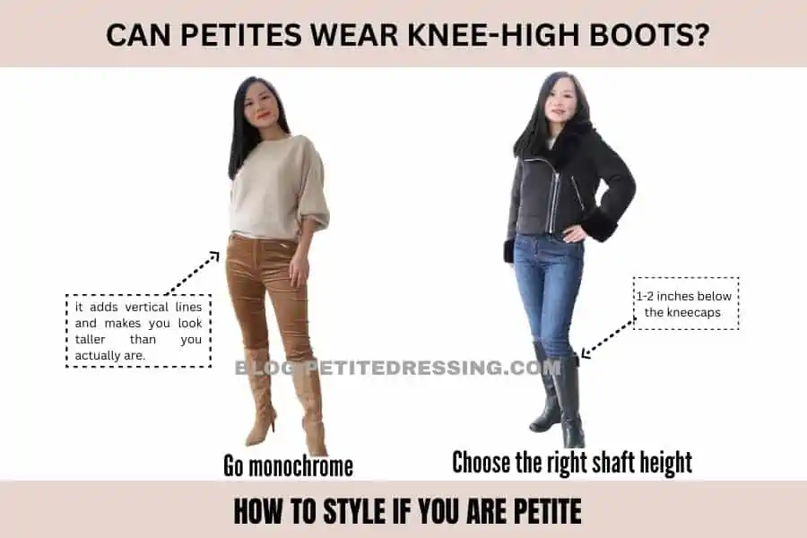 How to Style Tall boots on a petite frame