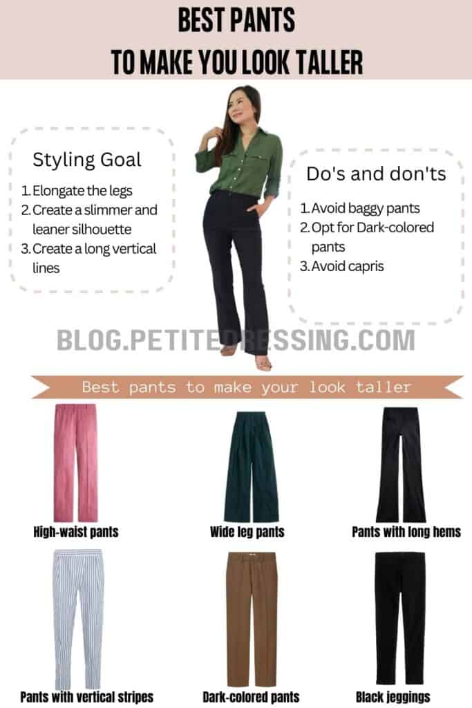 I'm 5'2, here's 9 Pants Styles that makes your Legs look Longer