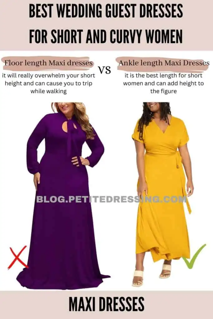 Wedding Guest Dresses Guide for Short and Curvy Women - Petite Dressing