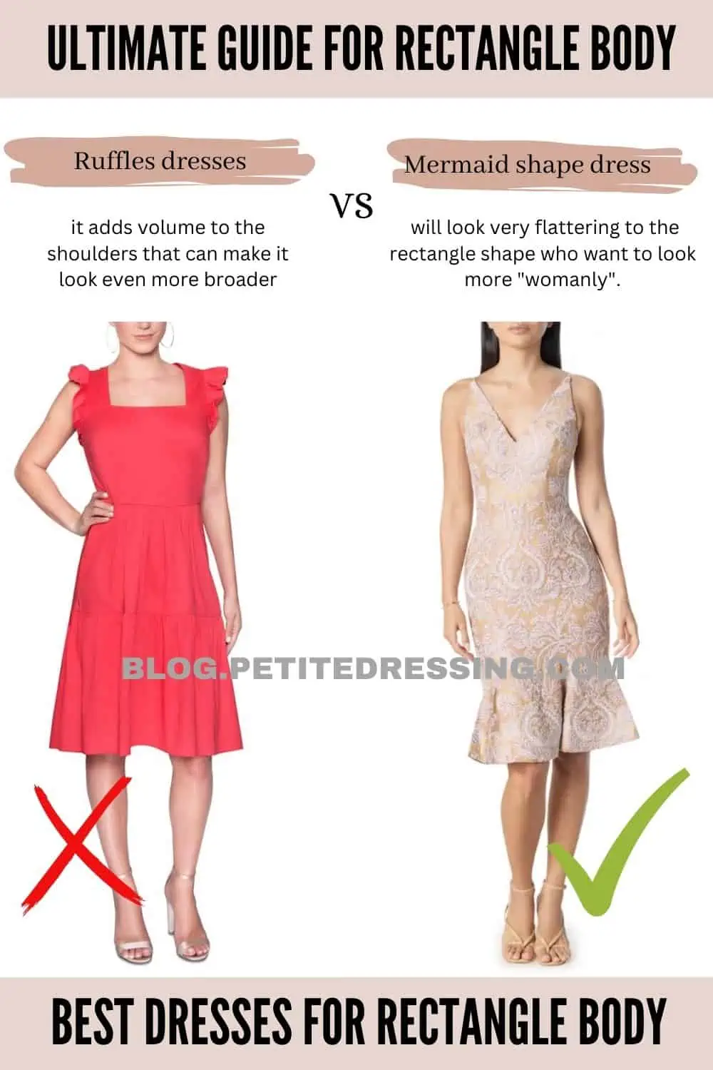 Rectangle Shape: Ultimate Style Guide - Petite Dressing
