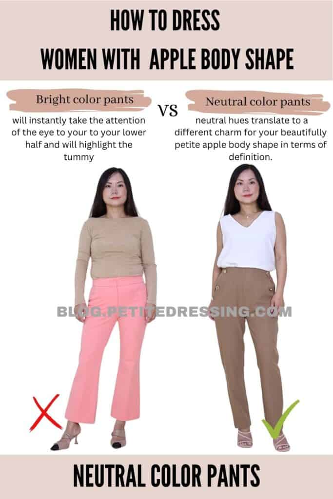Neutral color pants