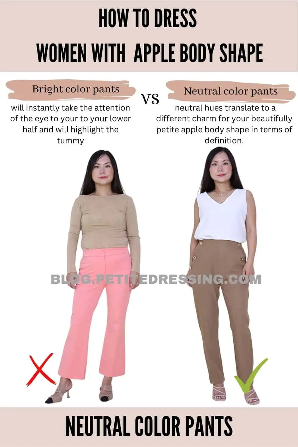 Best Pants For Apple Shape