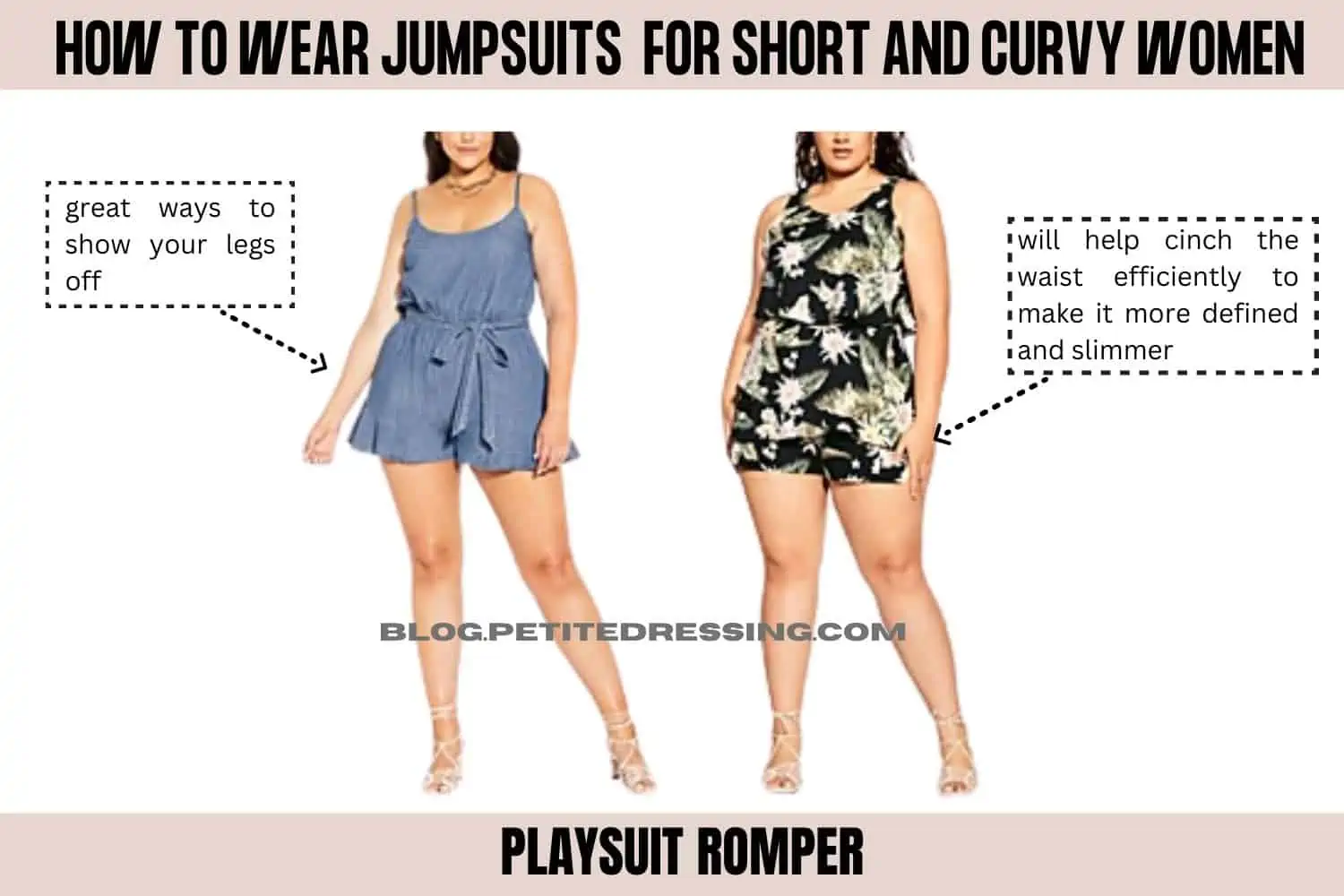 Playsuit for cheap curvy ladies