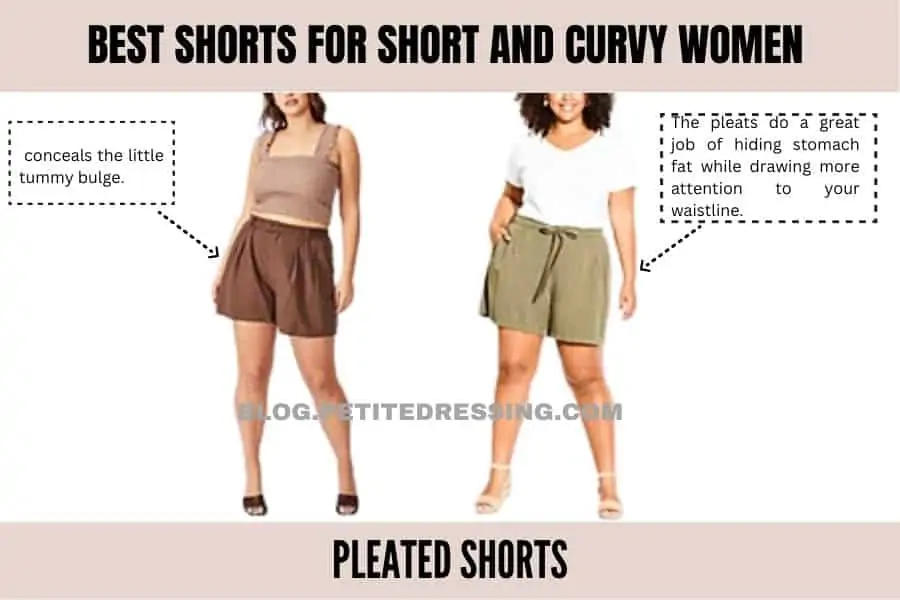 The Complete Shorts Guide for Short and Curvy women - Petite Dressing