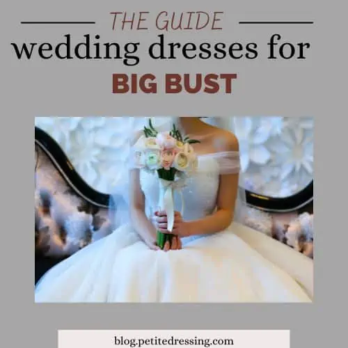 wedding dresses for large busts