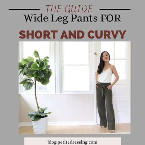 wide leg pants for women with short legs