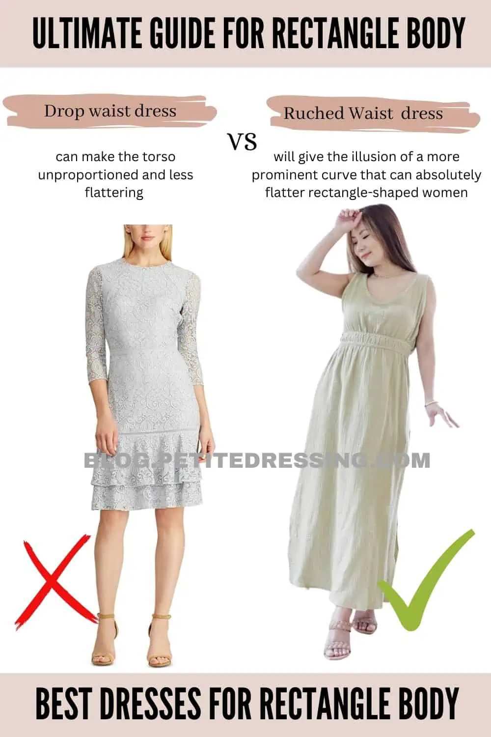 The Best Dress For A Rectangle Body Shape - Pacific Globetrotters