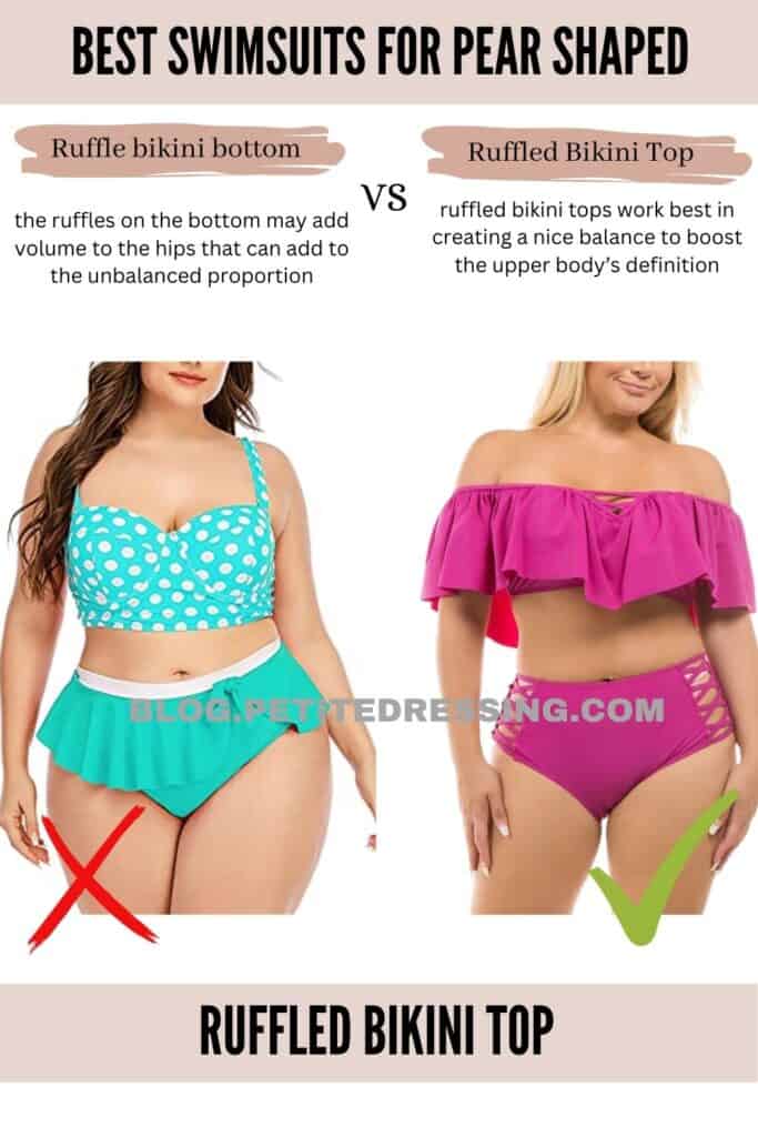 Ruffled Bikini Top-3