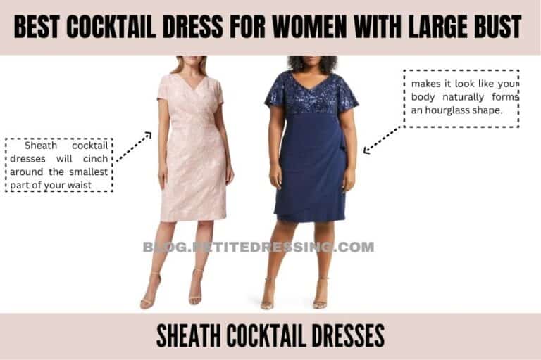 The Cocktail Dresses Guide for Women With Large Bust