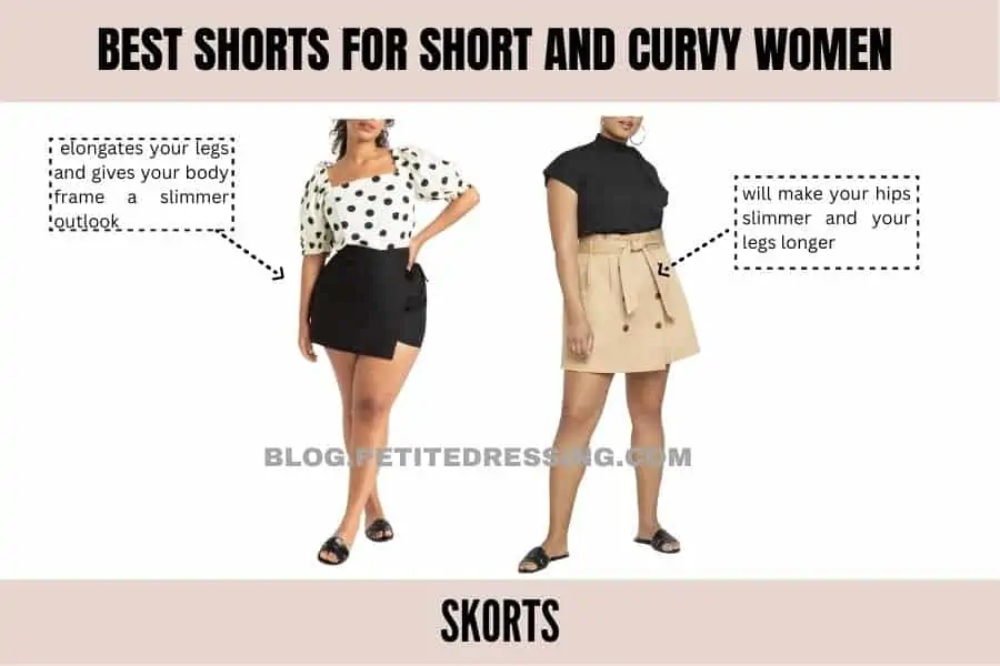 The Complete Shorts Guide for Short and Curvy women