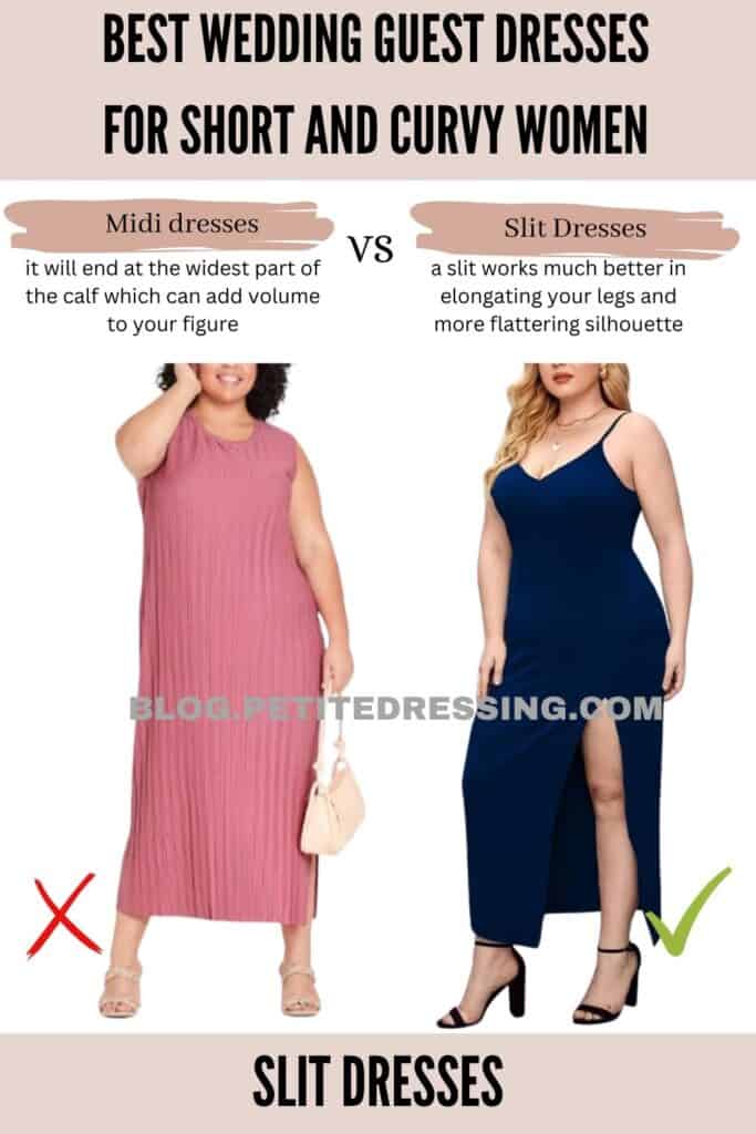 Wedding Guest Dresses Guide for Short and Curvy Women