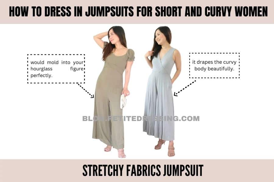 Stretchy fabrics jumpsuit