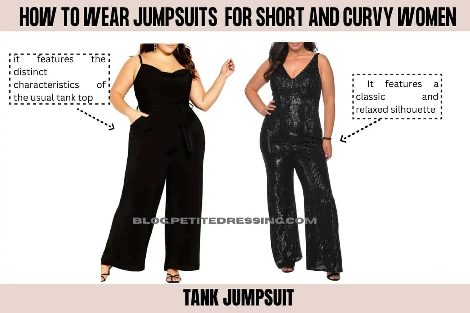 Jumpsuit Guide for Curvy Women - Petite Dressing