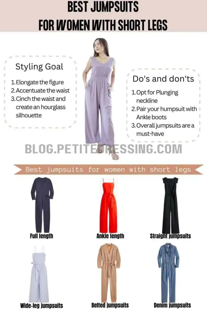 The Complete Jumpsuit Guide for Women With Short Legs - Petite Dressing