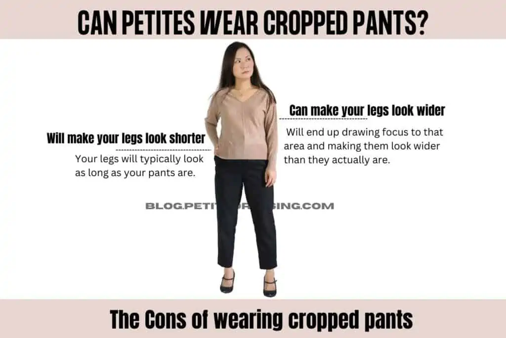 The Cons of wearing cropped pants