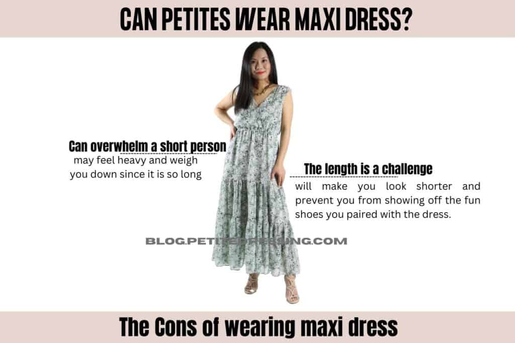 The Cons of wearing maxi dress