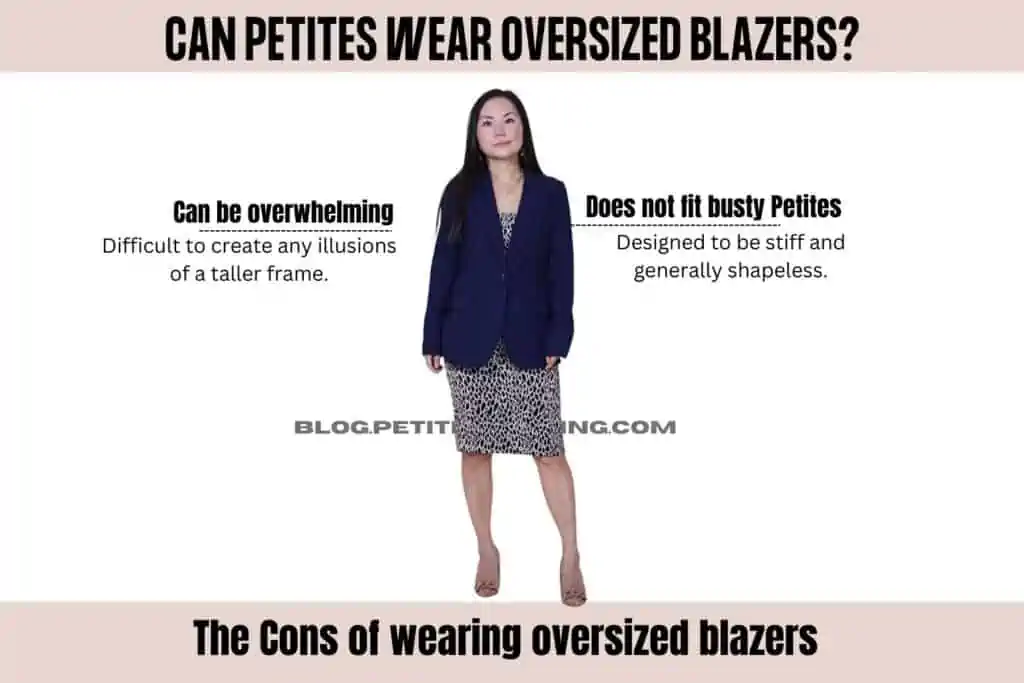 The Cons of wearing oversized blazers