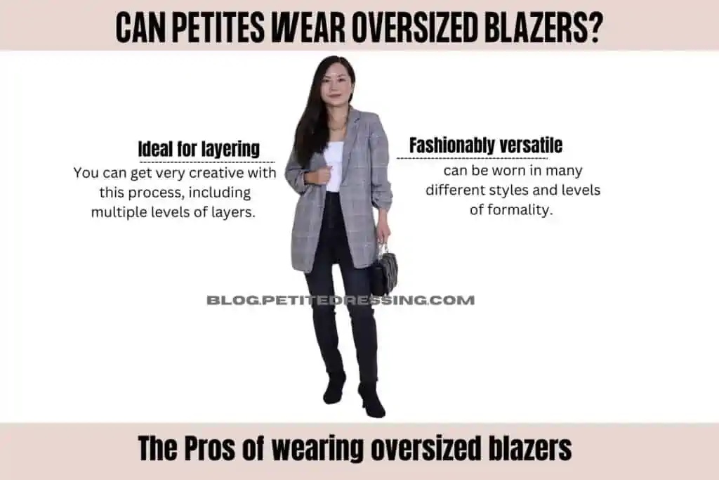 The Pros of wearing oversized blazers