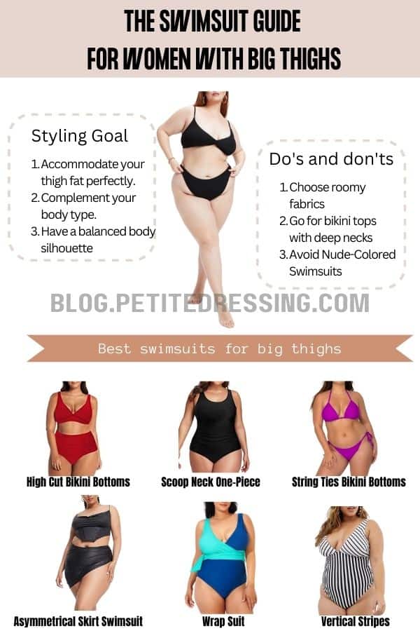 bathing suit styles for big thighs