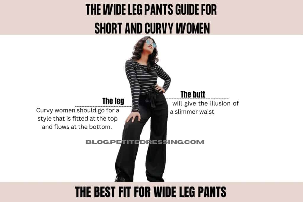The best Fit for wide leg pants
