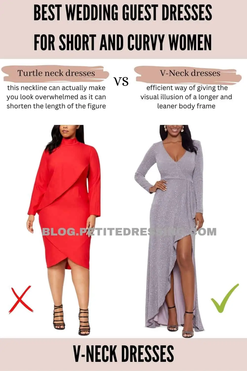 Long Dresses Style Guide for Women with Short Legs - Petite Dressing | Short  legs long torso, Dress for short women, Legs outfit