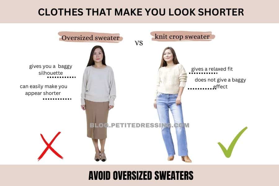 avoid Oversized sweaters-1