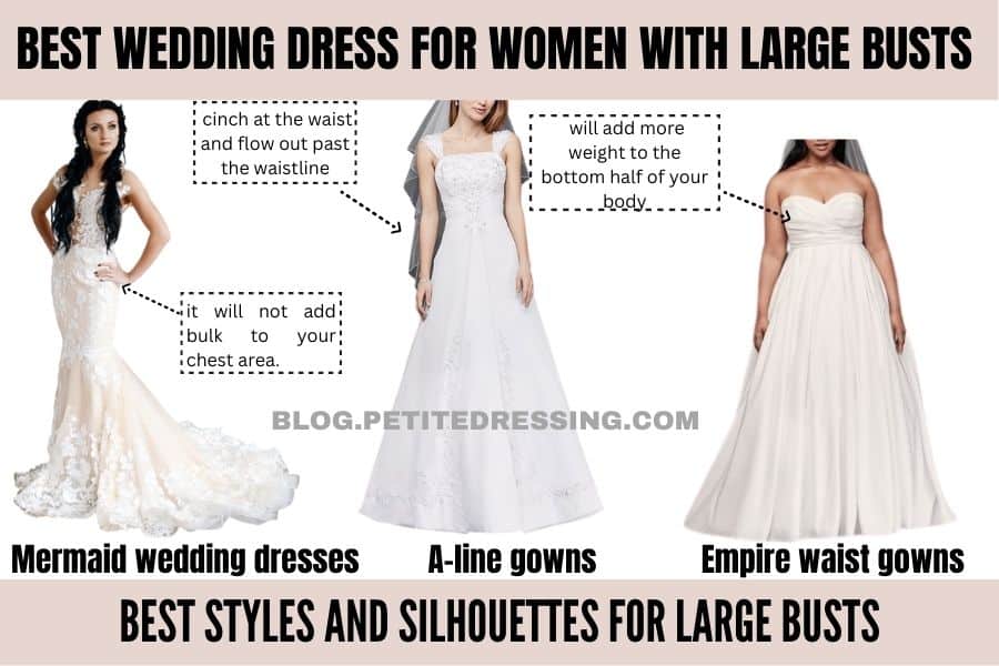 best Styles and Silhouettes for large busts-1