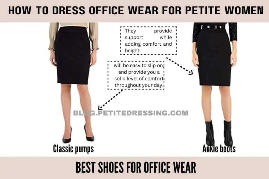 Office appropriate skirt length sale