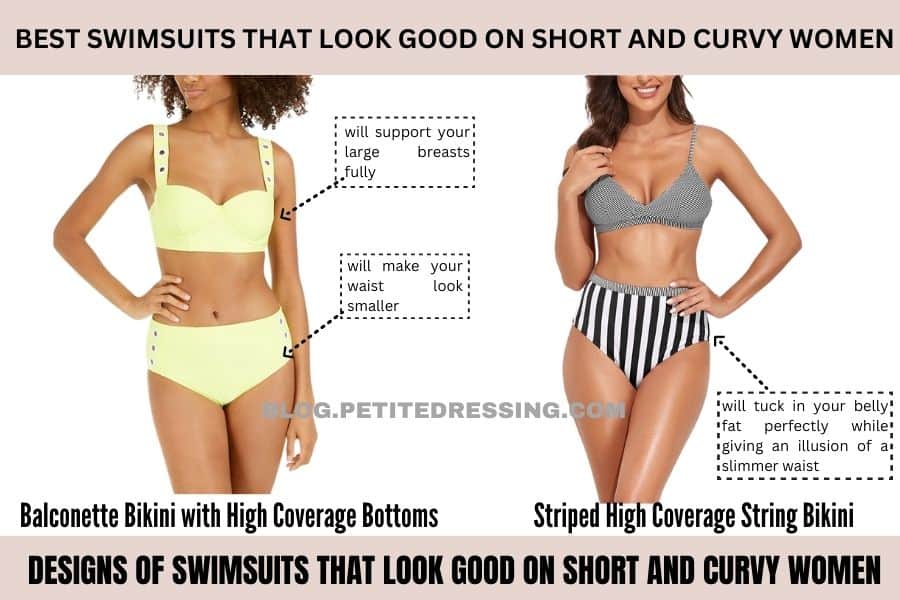 designs of swimsuits that look good on short and curvy women-1