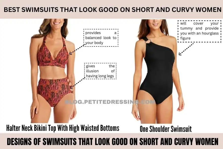 designs of swimsuits that look good on short and curvy women-2