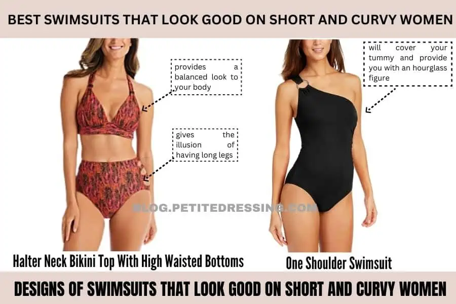 The Complete Swimsuit Guide for Short and Curvy Women Petite Dressing