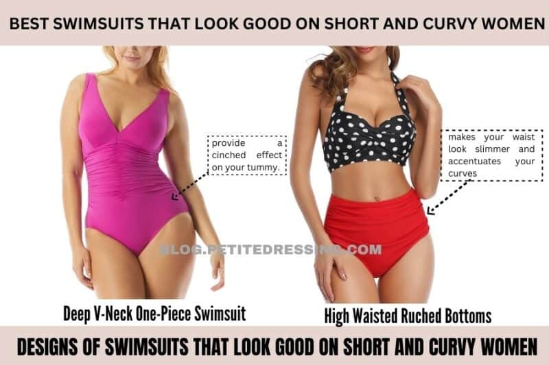 Kreatives Bild zu The Complete Swimsuit Guide for Short and Curvy Women The Complete Swimsuit Guide for Short and Curvy Women