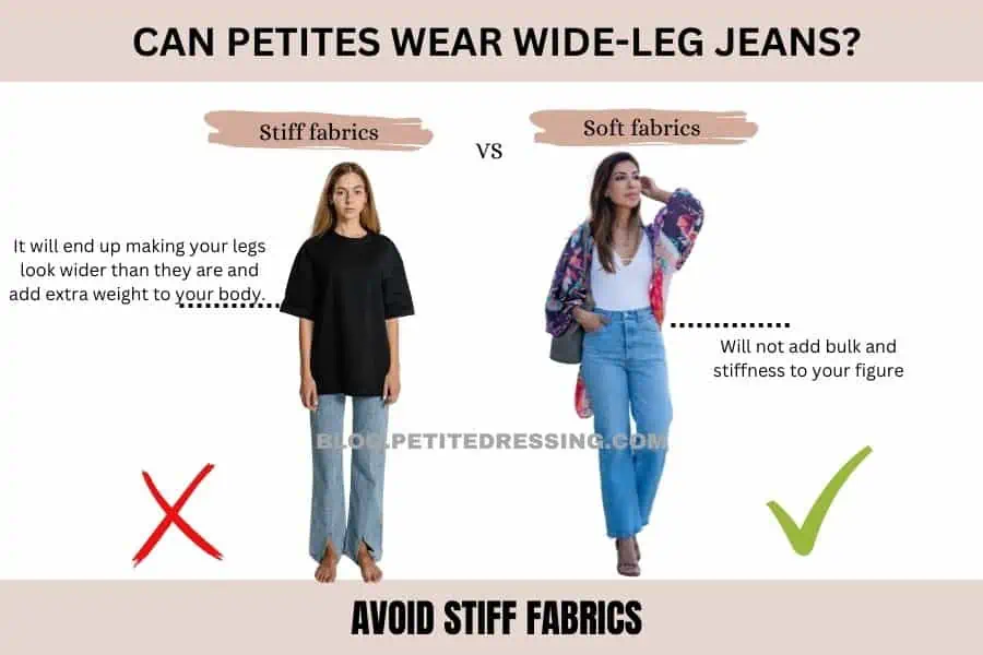  avoid stiff fabrics
