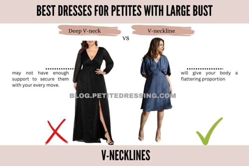 The Complete Dress Guide for Petites with a Large Bust