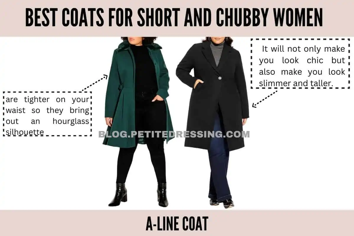 Coats for deals short stocky woman