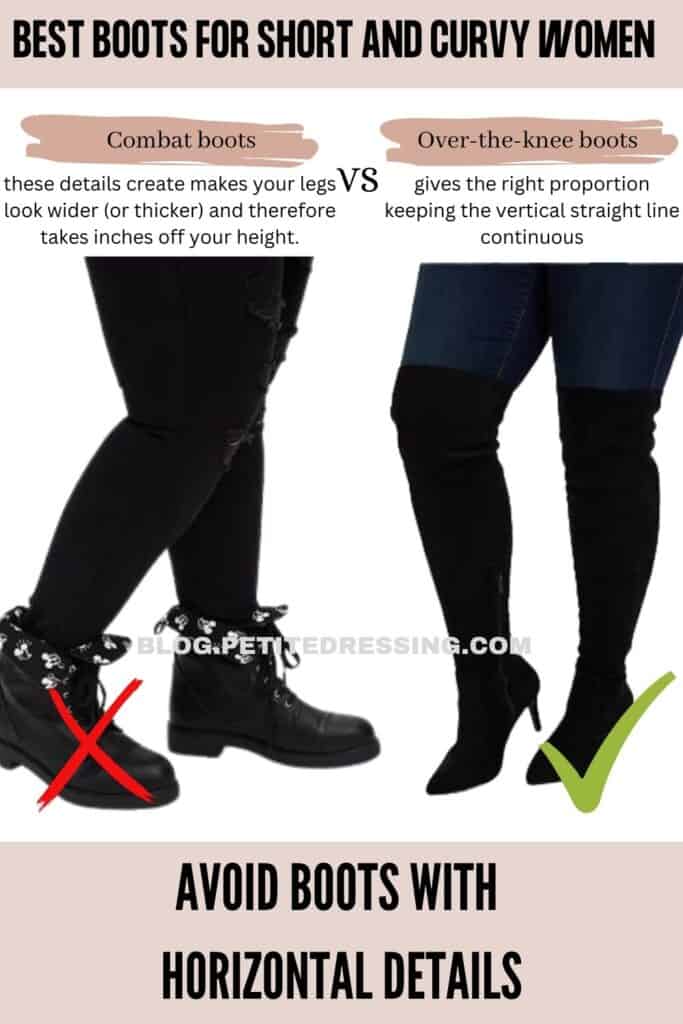 Avoid Boots with Horizontal Details (1)