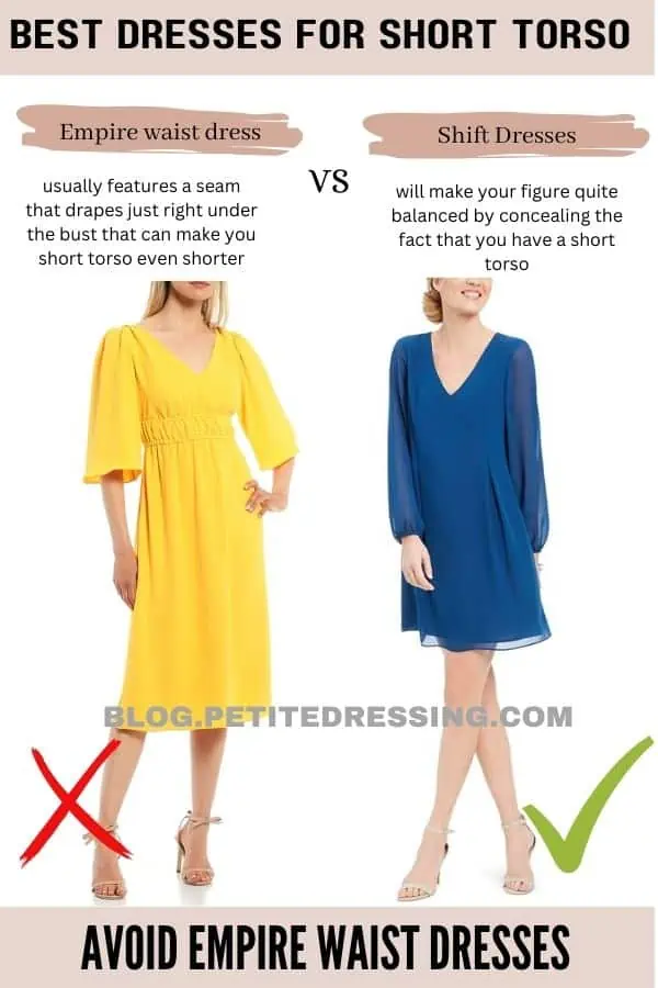 The 5 Best Dresses for Ladies with Short Torsos  Dress for short women, Short  torso outfits, Short torso