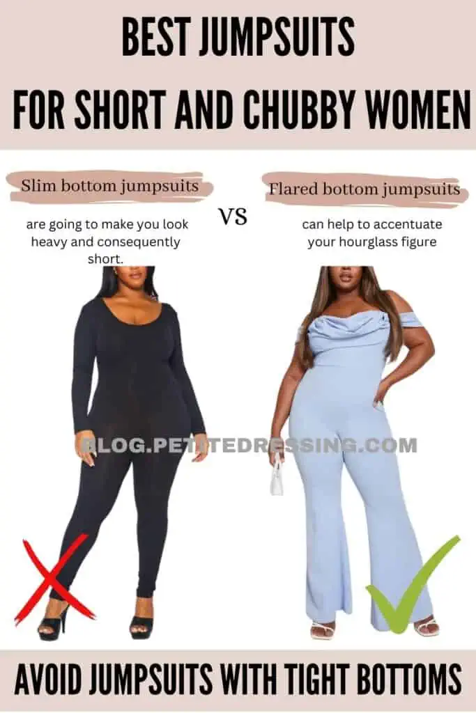 Avoid Jumpsuits with Tight Bottoms