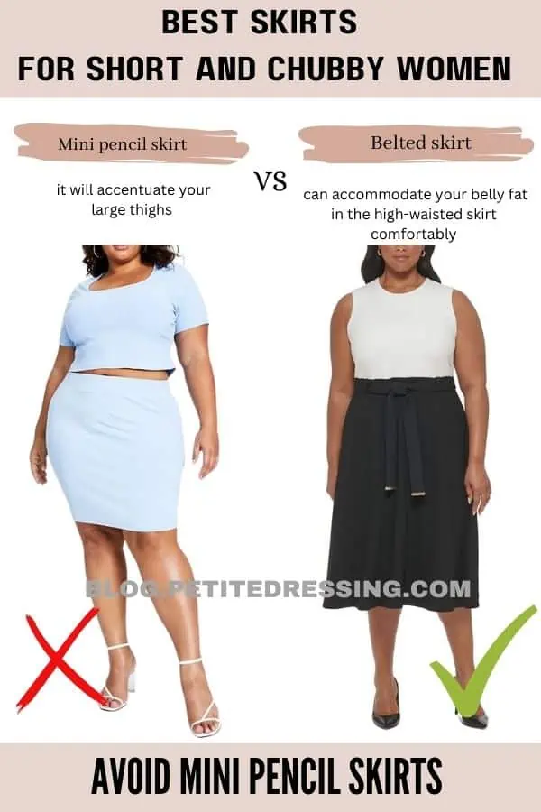 Best skirt shape 2024 for big tummy